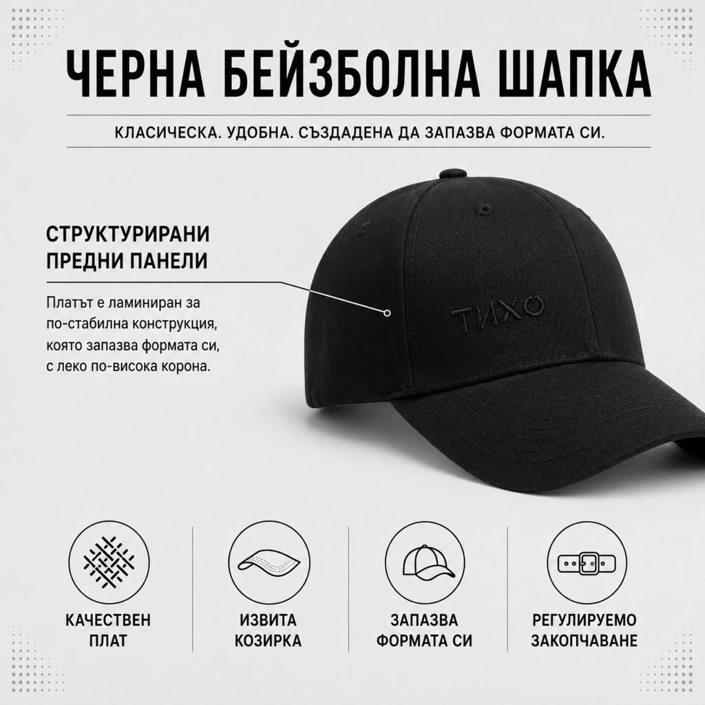 тихо · черна
