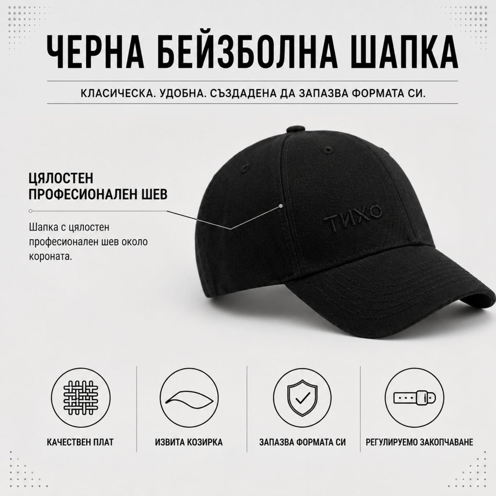 тихо · черна